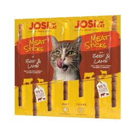 JOSERA JosiCat Meat Sticks pałeczki z wołowiną i jagnięciną dla kota 12x35g