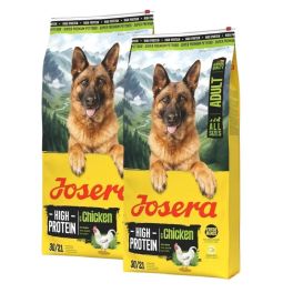 JOSERA High Protein Adult Chicken 2x12,5kg wysokoenergetyczna karma dla ps&oacute;w sportowych