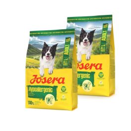 JOSERA Hypoallergenic Adult 2x3kg bezzbożowa karma dla wrażliwych psów z owadami