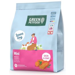 GREEN PETFOOD InsectDog Mini 900g bezzbożowa karma z białkiem owadów dla małych psów