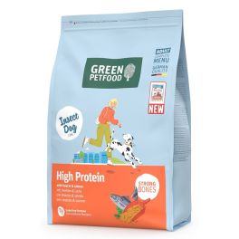 GREEN PETFOOD InsectDog with Salmon High Protein 3kg z białkiem owadów i łososiem dla aktywnych psów