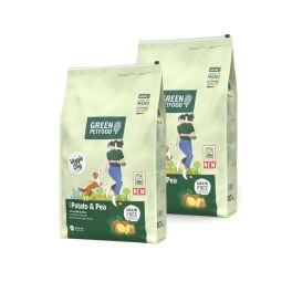 GREEN PETFOOD VeggieDog with Potato and Pea 2x10kg wegetariańska karma z ziemniakami i groszkiem dla psów