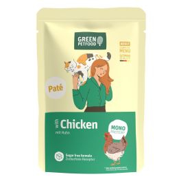 GREEN PETFOOD Cat Paté with Chicken 85 g z kurczakiem, pasztet dla kotów
