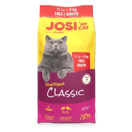 JOSERA JosiCat Classic Sterilised sucha karma dla kotów kastrowanych 15kg + 3kg gratis
