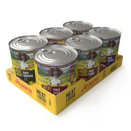 JOSERA Meat Lovers Pure Multipack 6x800 g wołowina, kurczak, jagnięcina i indyk, mokra karma dla psów