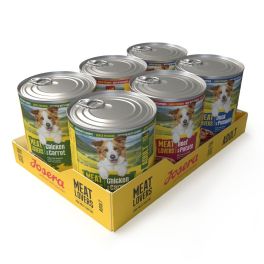JOSERA Meat Lovers Menu Multipack 6x800 g wołowina, kurczak i kaczka, mokra karma dla psów