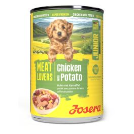 JOSERA Meat Lovers Junior Chicken and Potato 400 g kurczak z ziemniakami, mokra karma dla szczeniąt