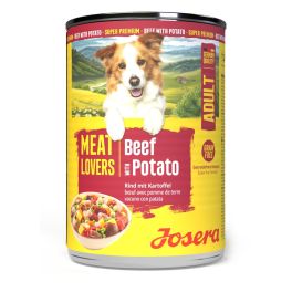 JOSERA Meat Lovers Menu Beef with Potato 400 g wołowina z ziemniakami, mokra karma dla psów