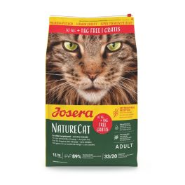 JOSERA NatureCat 10kg+1kg sucha karma bezzbożowa dla kotów