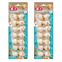 8IN1 Przysmak dla psa Dental Delights Bones XS 2x7 szt.