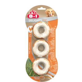 8IN1 Przysmak dla psa Delights Rings 3 szt