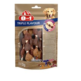 8IN1 Przysmak dla psa Triple Flavour Skewers 6 szt