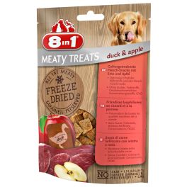 8IN1 Mięsne liofilizowane Meaty Treats Kaczka i jabłka 50 g