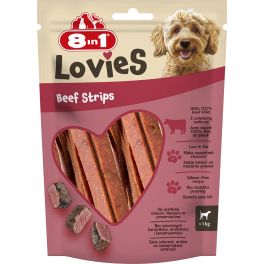 8IN1 Lovies Beef Strips 80g przysmak dla psa z pieczoną wołowiną