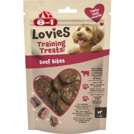 8in1 Lovies Training Treats Beef Bites 90g przysmak treningowy dla psa z wołowiną i ryżem