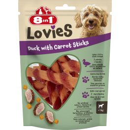 8IN1 Lovies Duck & Carrot Sticks 80g przysmak dla psa pałeczki z kaczki z marchewką