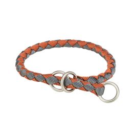 TRIXIE Cavo Obroża zaciskowa dla psa S: 30–36 cm/o 12 mm rdzawy/grafit