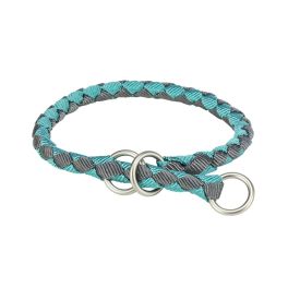 TRIXIE Cavo Obroża zaciskowa dla psa XS–S: 25–31 cm/o 12 mm aqua/grafit