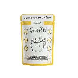 GUSSTO Cat Fresh Calf mokra karma dla kotów świeża cielęcina 85 g