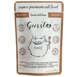 GUSSTO Cat Fresh Wild Boar mokra karma dla kotów dzik 85 g