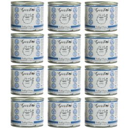 GUSSTO Cat Fresh Turkey & Tuna mokra karma dla kotów indyk i tuńczyk 12x200 g