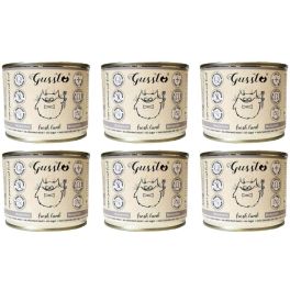 GUSSTO Fresh Lamb 6x200 g świeża jagnięcina, monoproteinowa mokra karma dla kotów