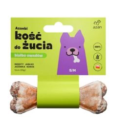 AZANKI Kość z insektami i kokosem dla psa S/M 12cm