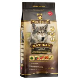 WOLFSBLUT Black Marsh Adult sucha karma dla psów z mięsem bawoła wodnego i słodkimi ziemniakami 12,5 kg