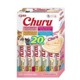 INABA Churu Variety Seafood owoce morze dla kotów multibox 20x14 g (280 g)