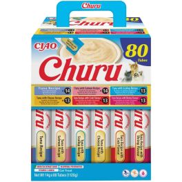 INABA Cat Churu Tuna Recipe 80x14g mix kremowych przysmaków z tuńczykiem dla kotów