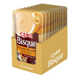 INABA CIAO Bisque Zupa krem z kurczaka 12x40g