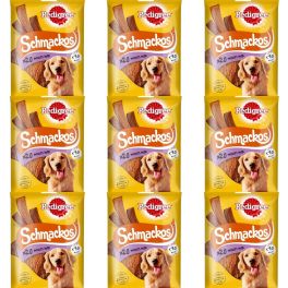 PEDIGREE Schmackos Multi Mix 9x144g przysmaki w formie pasków dla psa z wołowiną