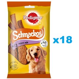 PEDIGREE Schmackos Multi Mix 18x86 g przysmaki w formie pasków dla psa z wołowiną