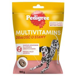 PEDIGREE Multivitamins Dbałość o stawy karma uzupełniająca na stawy dla dorosłych psów smak kurczaka 180 g