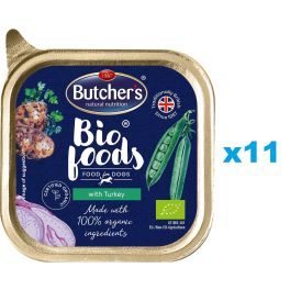 BUTCHER'S BIO foods indyk 11 x 150 g pasztet dla psa