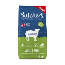 BUTCHER'S Original Małe Rasy, sucha karma dla psa, jagnięcina 1,7kg