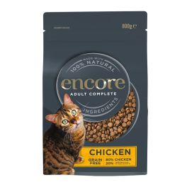 ENCORE Cat sucha bezzbożowa karma z kurczakiem dla kota 800g