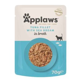 APPLAWS Cat Adult Pouch Tuna Fillet with Seabrem in Broth tuńczyk i leszcz w bulionie 70 g