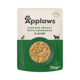 APPLAWS Cat Adult Pouch in Broth saszetka w bulionie 70 g dla dorosłych kotów