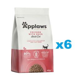 APPLAWS Cat Adult Chicken with Extra Duck 2,4 kg (6x400 g) kurczak z kaczką dla dorosłych kotów