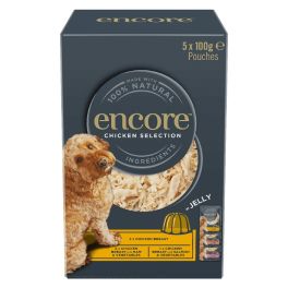 ENCORE Dog Multipak mix smaków z kurczakiem w galaretce dla psa 20x100g