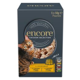 ENCORE Cat Chicken Selection in Jelly Multipak 5x50 g mix smaków z kurczakiem w galaretce