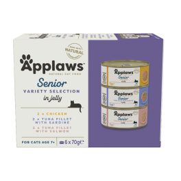 APPLAWS Cat Senior MIX selection 6 x 70 g