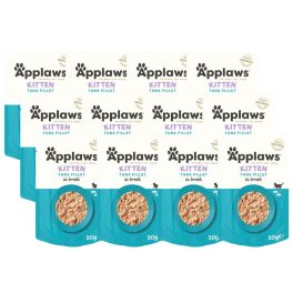 APPLAWS Kitten Tuna Fillet In Broth 12x50g tuńczyk w rosole mokra karma dla kociąt