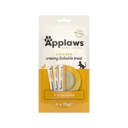 APPLAWS Cat Multipak 4x15g kremowych przysmaków do lizania o smaku kurczaka