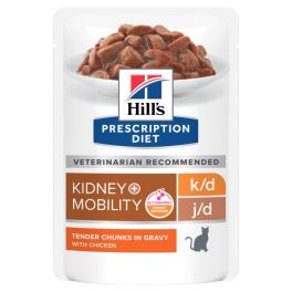 HILL'S Prescription Diet k/d + Mobility z kurczakiem 12 x 85 g w saszetkach