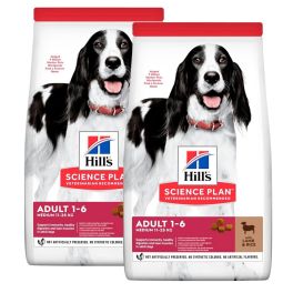 HILL'S Science Plan Canine Adult Medium Lamb & Rice 2x18 kg karma dla psów ras średnich jagnięcina i ryż