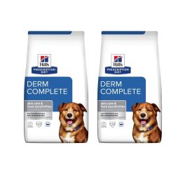 HILL'S Prescription Diet Canine Derm Complete karma wzmacniająca skórę psa 24 kg (2x12 kg)