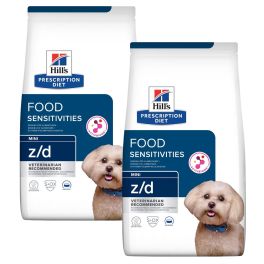 HILL'S Prescription Diet Canine z/d Mini Food Sensitivities 2x6 kg dla psów małych ras z wrażliwym układem pokarmowym