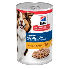 HILL'S Science Plan Canine Mature Adult Chicken 12x370 g dla starszych psów z kurczakiem